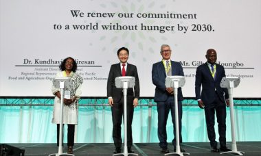 Irri fao singapore billions convenes congress players hunger sector lawrence wong morell